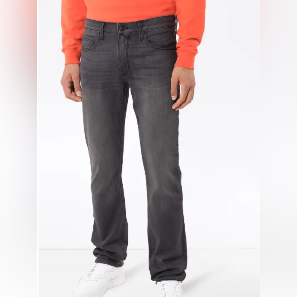 PAIGE Mens Federal Jeans Grey washed slim fit size 29‎